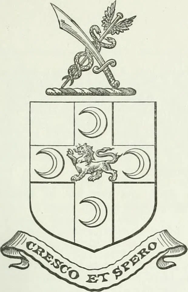 An illustration from Visitation of England and Wales, 1893, leaf 188