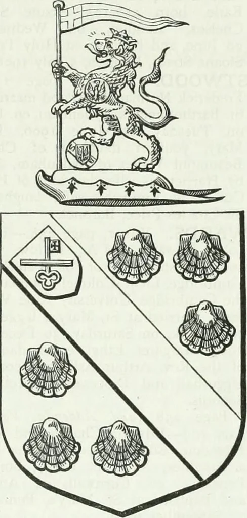 An illustration from Visitation of England and Wales, 1893, leaf 250