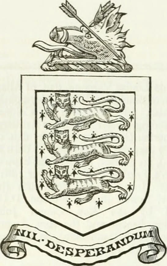 An illustration from Visitation of England and Wales, 1893, leaf 39