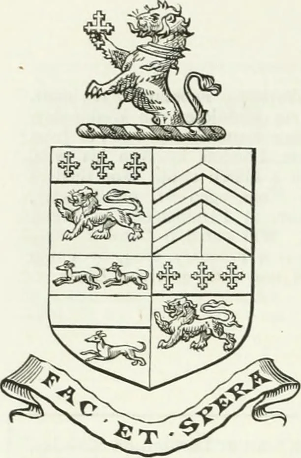 An illustration from Visitation of England and Wales, 1893, leaf 67