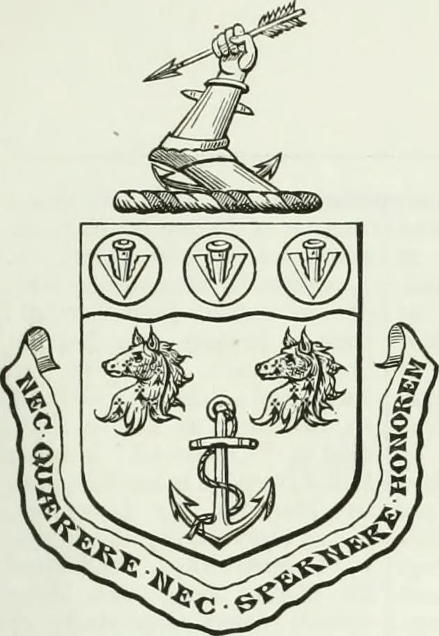 An illustration from Visitation of England and Wales, 1893, leaf 72