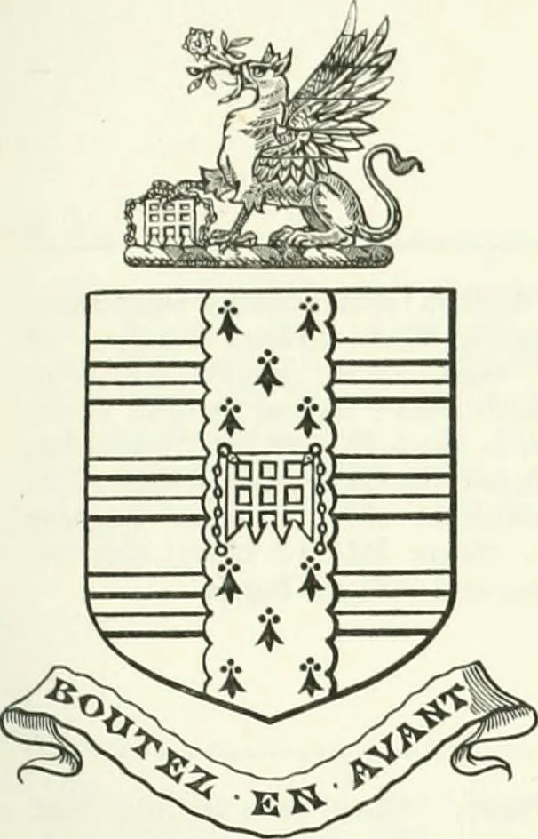 An illustration from Visitation of England and Wales, 1893, leaf 16