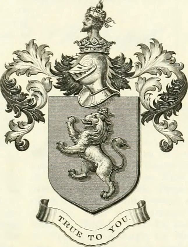 An illustration from Visitation of England and Wales, 1893, leaf 160