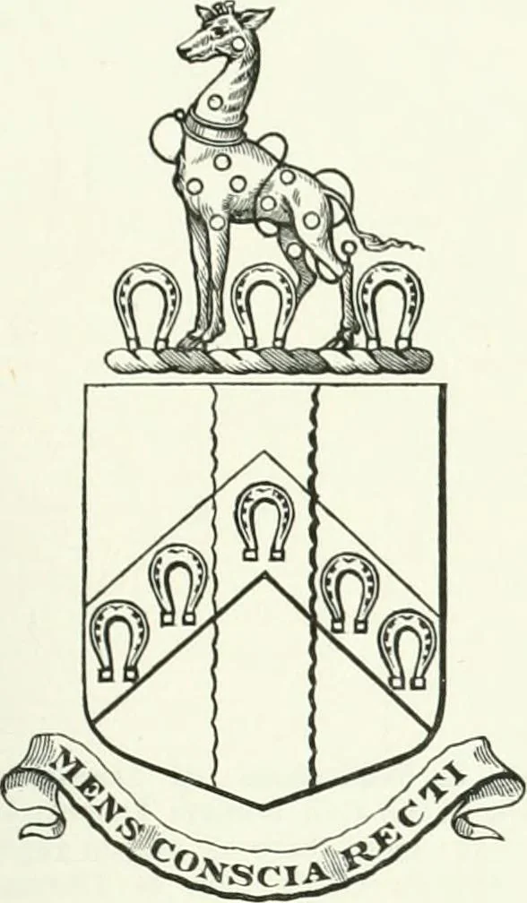 An illustration from Visitation of England and Wales, 1893, leaf 168