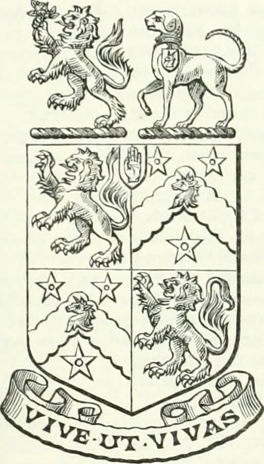 An illustration from Visitation of England and Wales, 1893, leaf 188