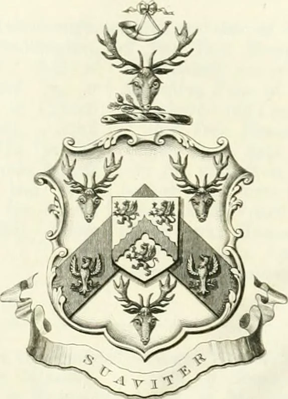 An illustration from Visitation of England and Wales, 1893, leaf 206