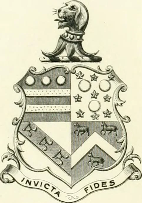 An illustration from Visitation of England and Wales, 1893, leaf 220