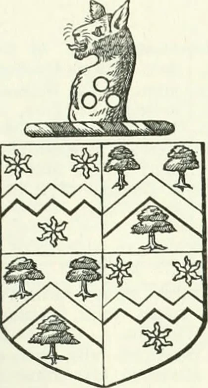 An illustration from Visitation of England and Wales, 1893, leaf 36