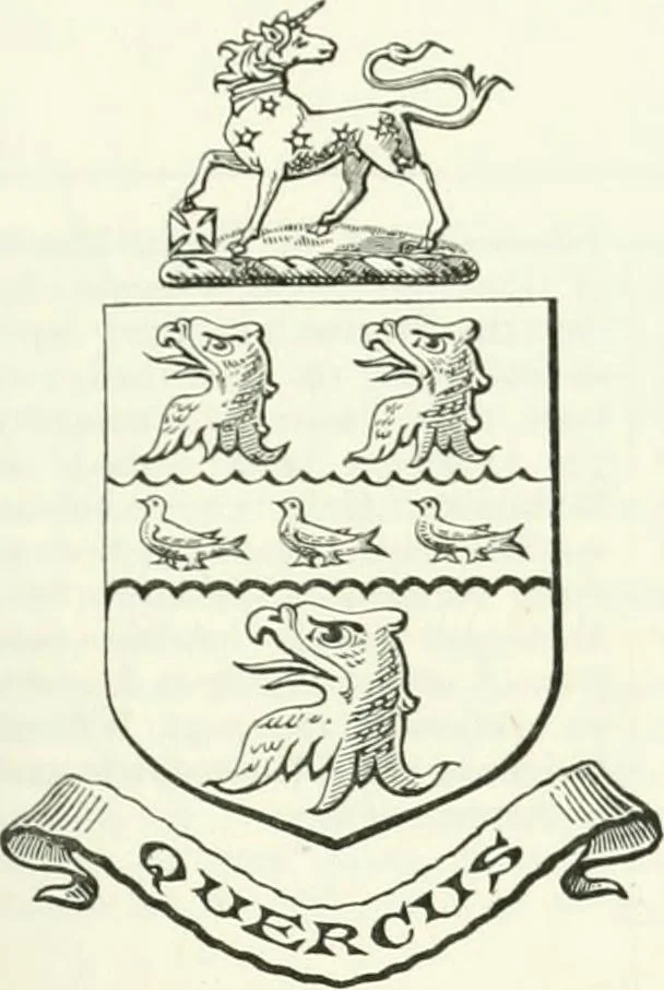An illustration from Visitation of England and Wales, 1893, leaf 54