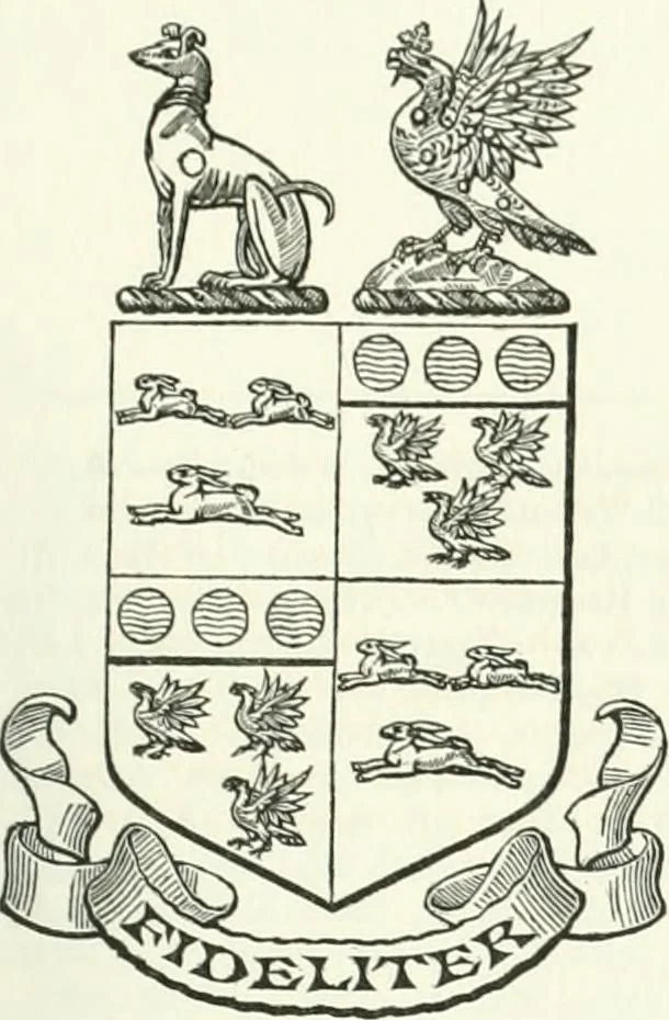 An illustration from Visitation of England and Wales, 1893, leaf 66