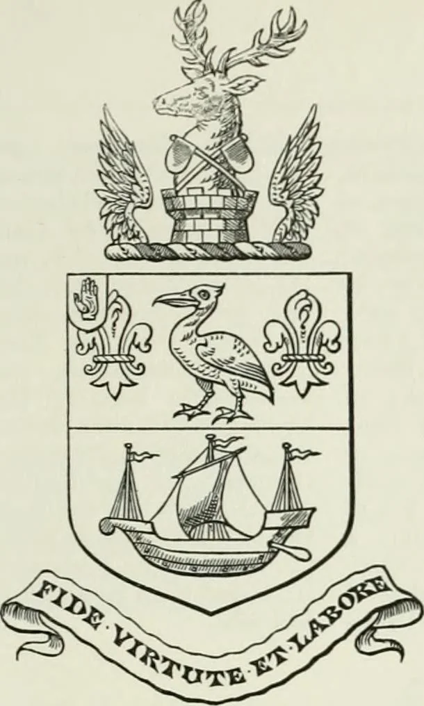 An illustration from Visitation of England and Wales, 1893, leaf 120