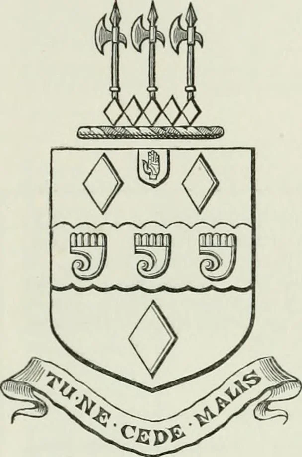 An illustration from Visitation of England and Wales, 1893, leaf 132