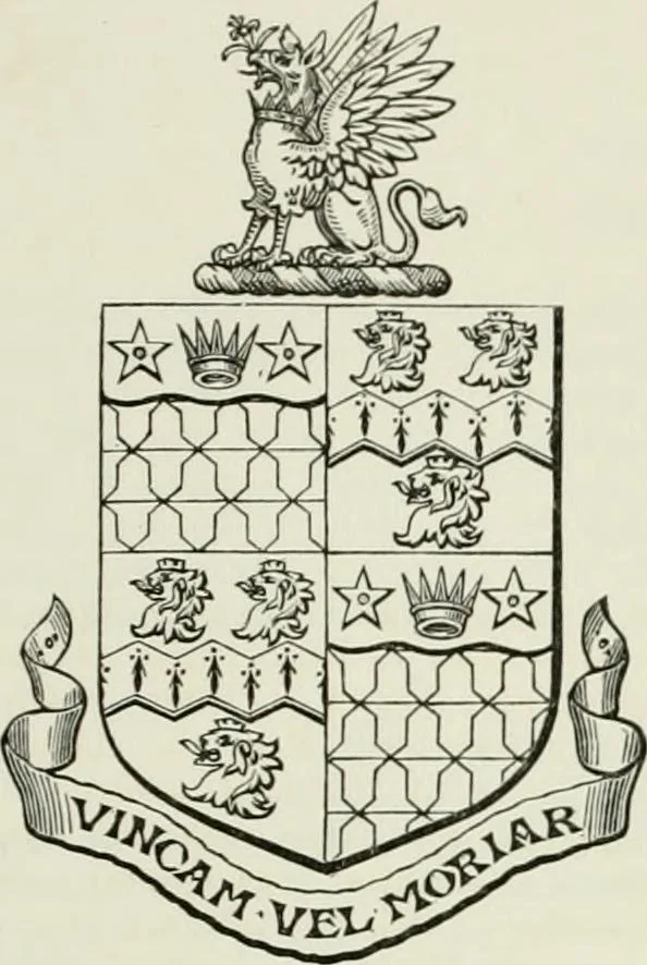 An illustration from Visitation of England and Wales, 1893, leaf 150