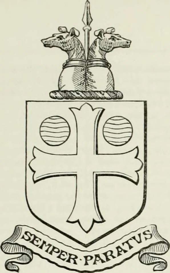 An illustration from Visitation of England and Wales, 1893, leaf 16