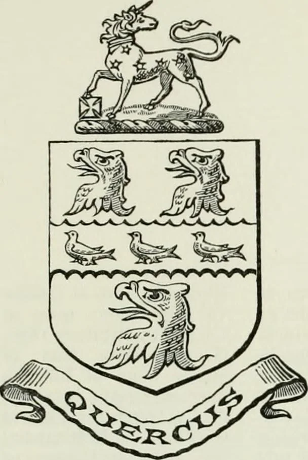 An illustration from Visitation of England and Wales, 1893, leaf 166