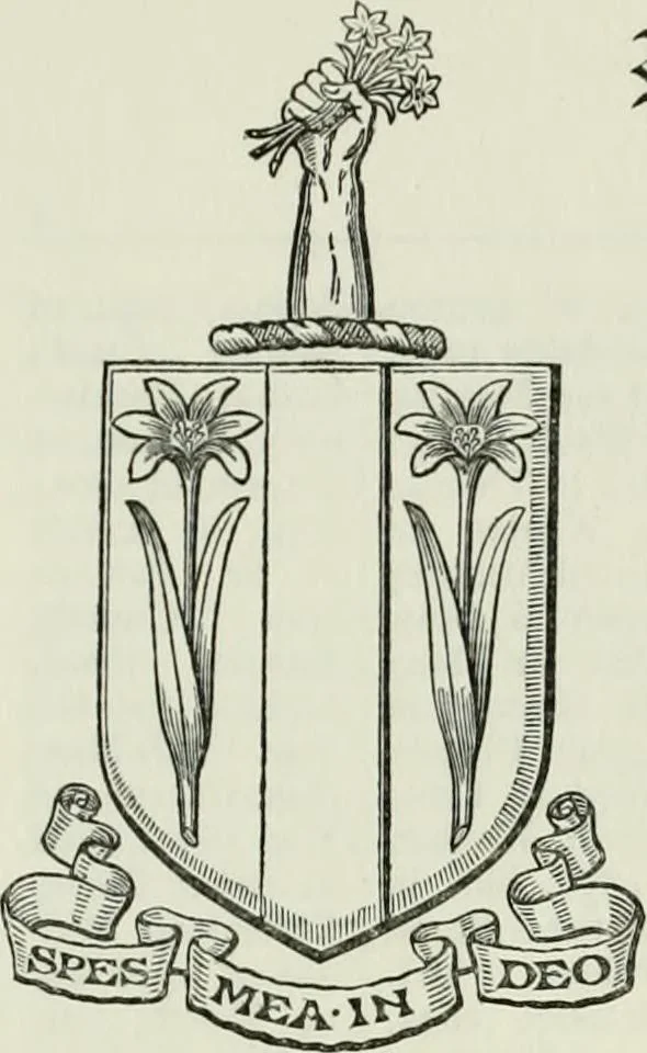An illustration from Visitation of England and Wales, 1893, leaf 204