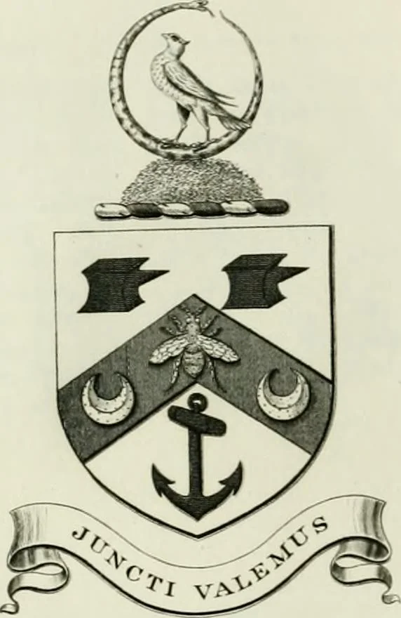 An illustration from Visitation of England and Wales, 1893, leaf 72