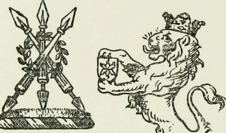 An illustration from Visitation of England and Wales, 1893, leaf 95