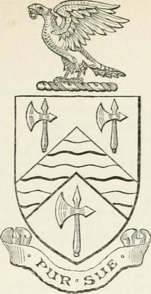 An illustration from Visitation of England and Wales, 1893, leaf 114