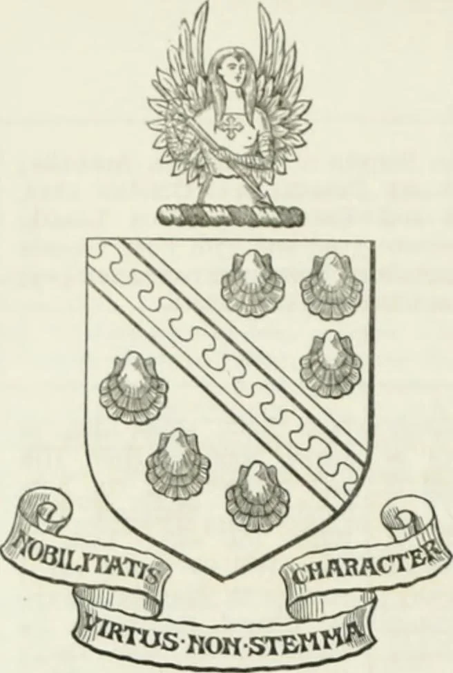 An illustration from Visitation of England and Wales, 1893, leaf 189