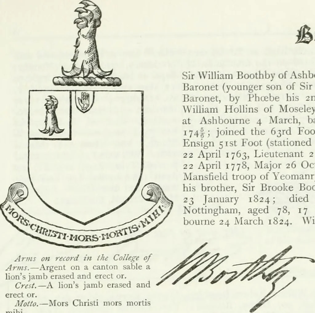 An illustration from Visitation of England and Wales, 1893, leaf 200
