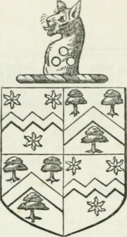 An illustration from Visitation of England and Wales, 1893, leaf 27