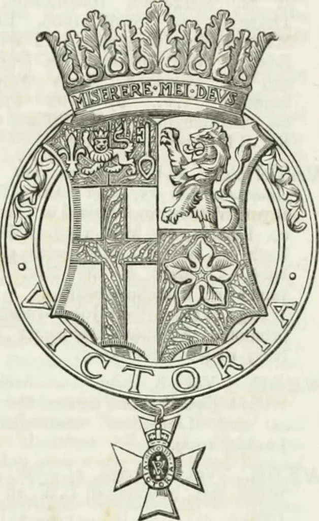 An illustration from Visitation of England and Wales, 1893, leaf 287