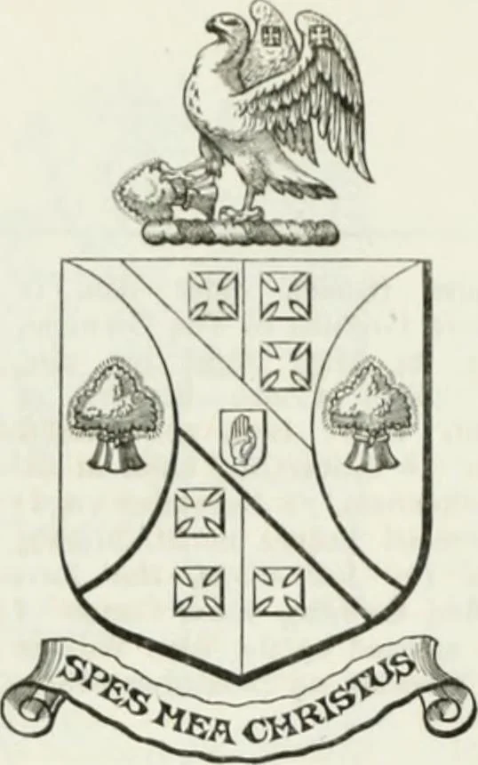 An illustration from Visitation of England and Wales, 1893, leaf 45