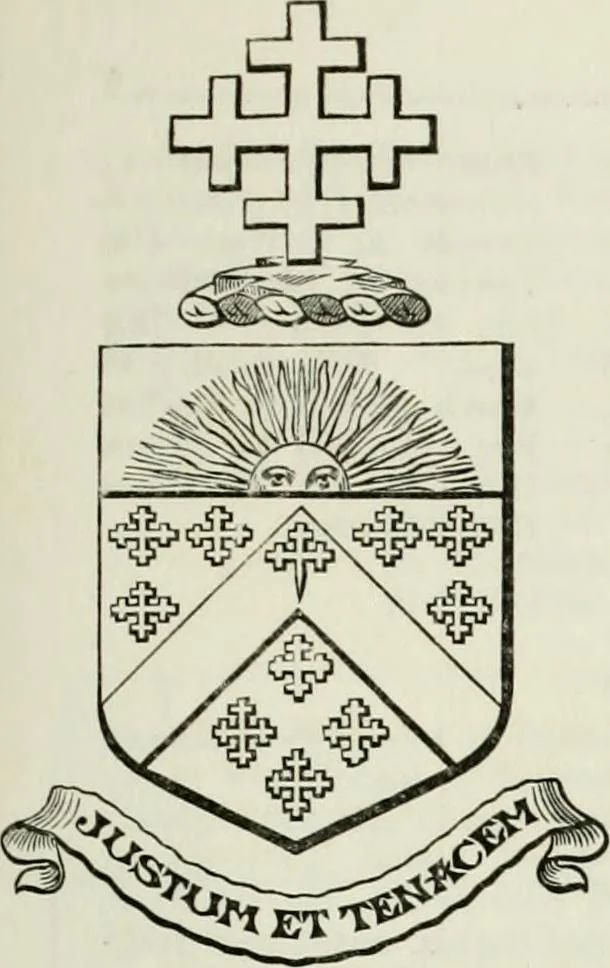 An illustration from Visitation of England and Wales, 1893, leaf 106