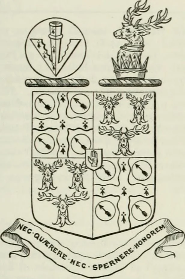 An illustration from Visitation of England and Wales, 1893, leaf 116