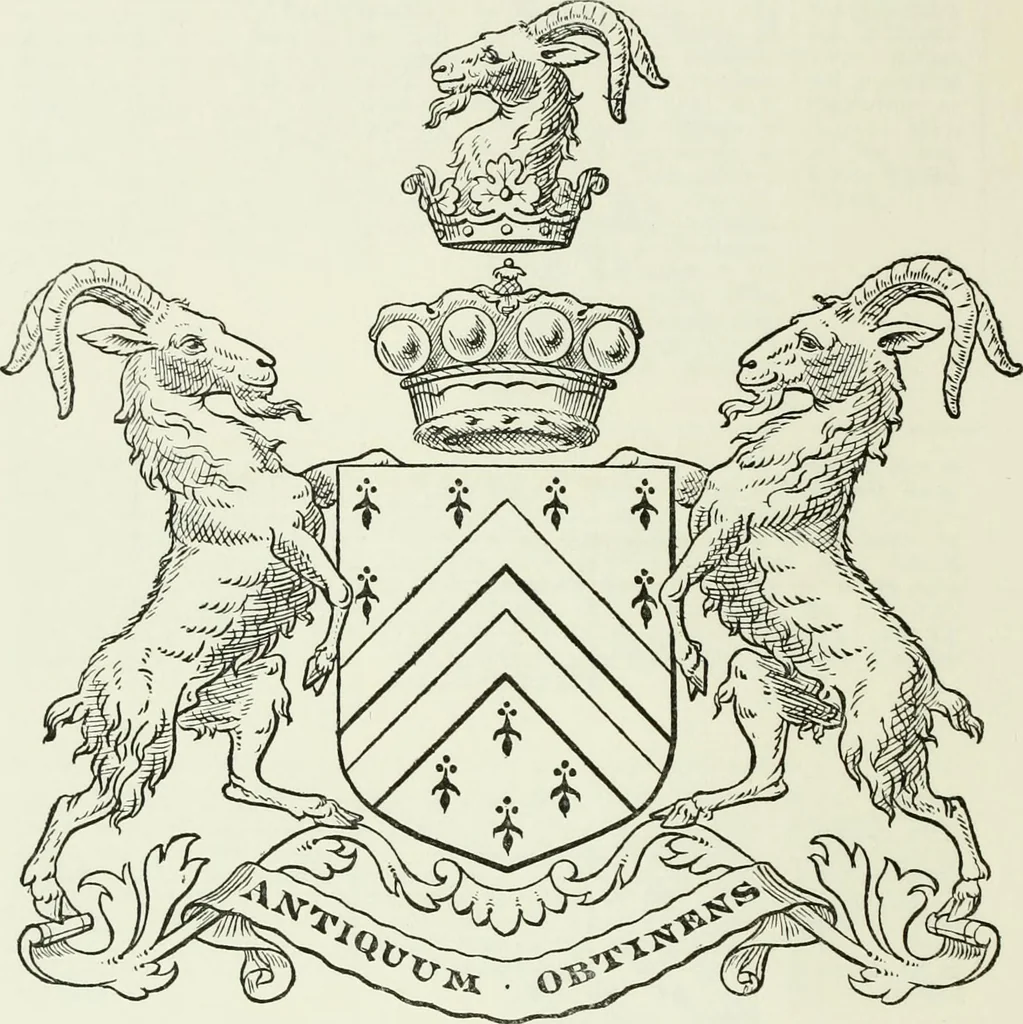 An illustration from Visitation of England and Wales, 1893, leaf 125