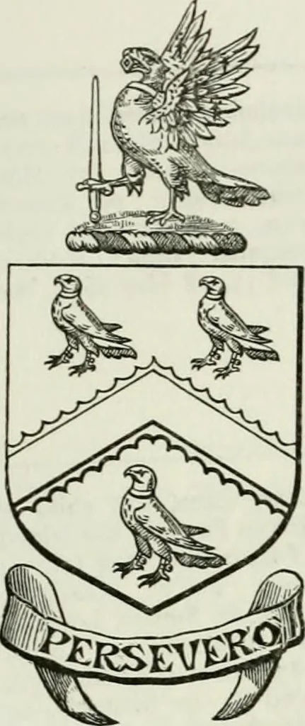 An illustration from Visitation of England and Wales, 1893, leaf 180