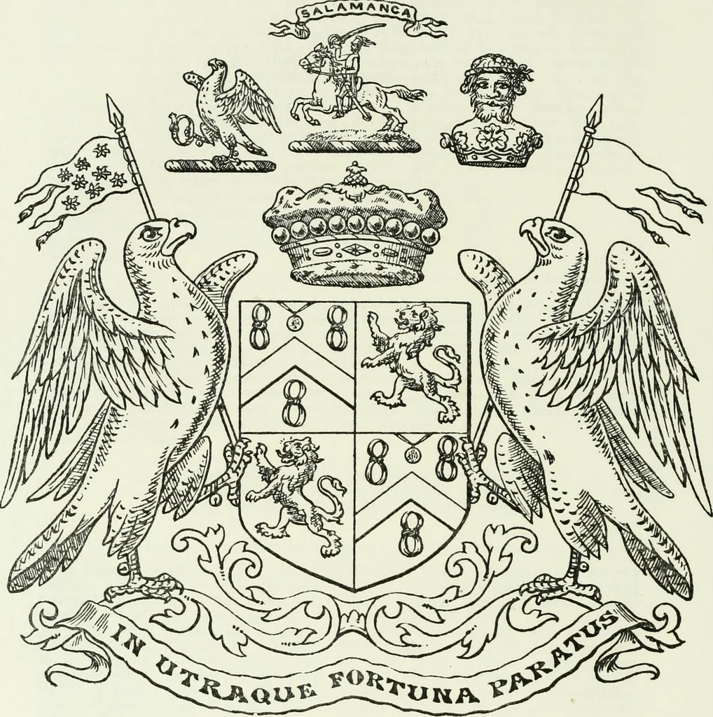 An illustration from Visitation of England and Wales, 1893, leaf 33