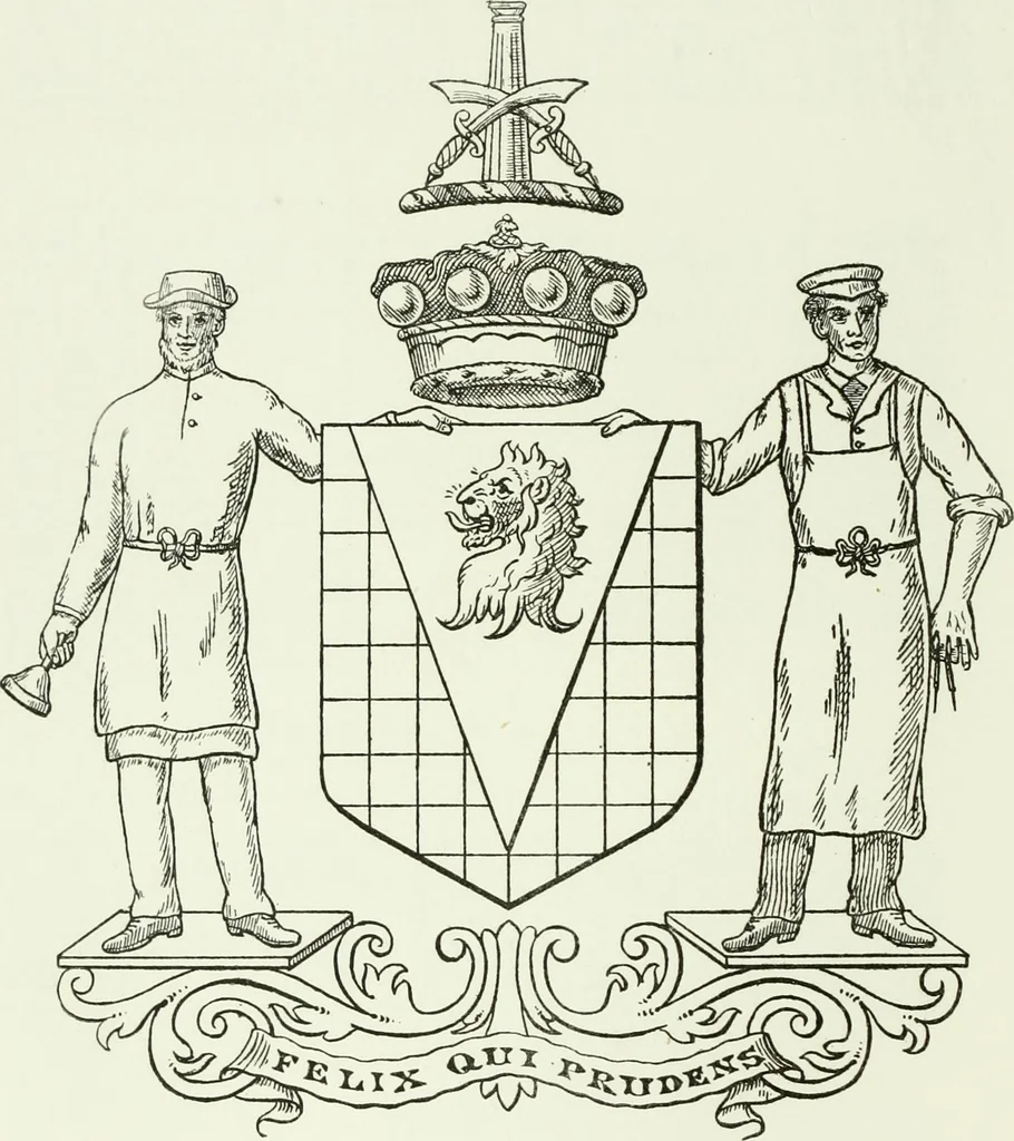 An illustration from Visitation of England and Wales, 1893, leaf 63
