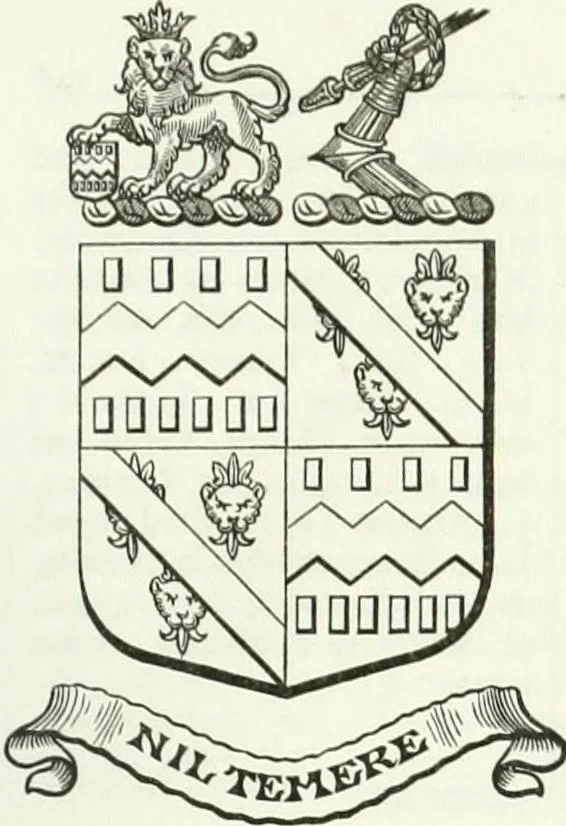 An illustration from Visitation of England and Wales, 1893, leaf 106