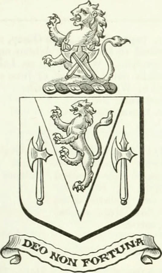 An illustration from Visitation of England and Wales, 1893, leaf 110