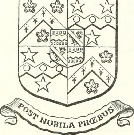 An illustration from Visitation of England and Wales, 1893, leaf 135
