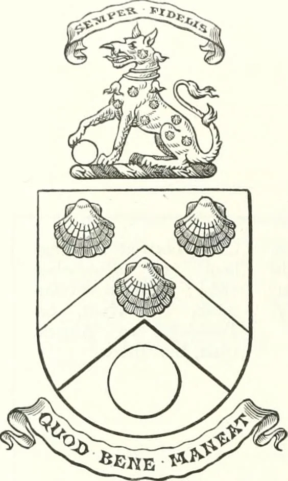 An illustration from Visitation of England and Wales, 1893, leaf 165