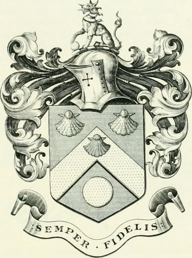 An illustration from Visitation of England and Wales, 1893, leaf 168