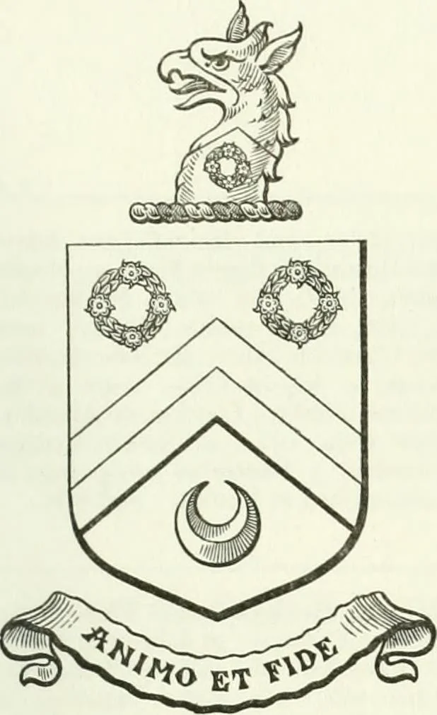 An illustration from Visitation of England and Wales, 1893, leaf 24