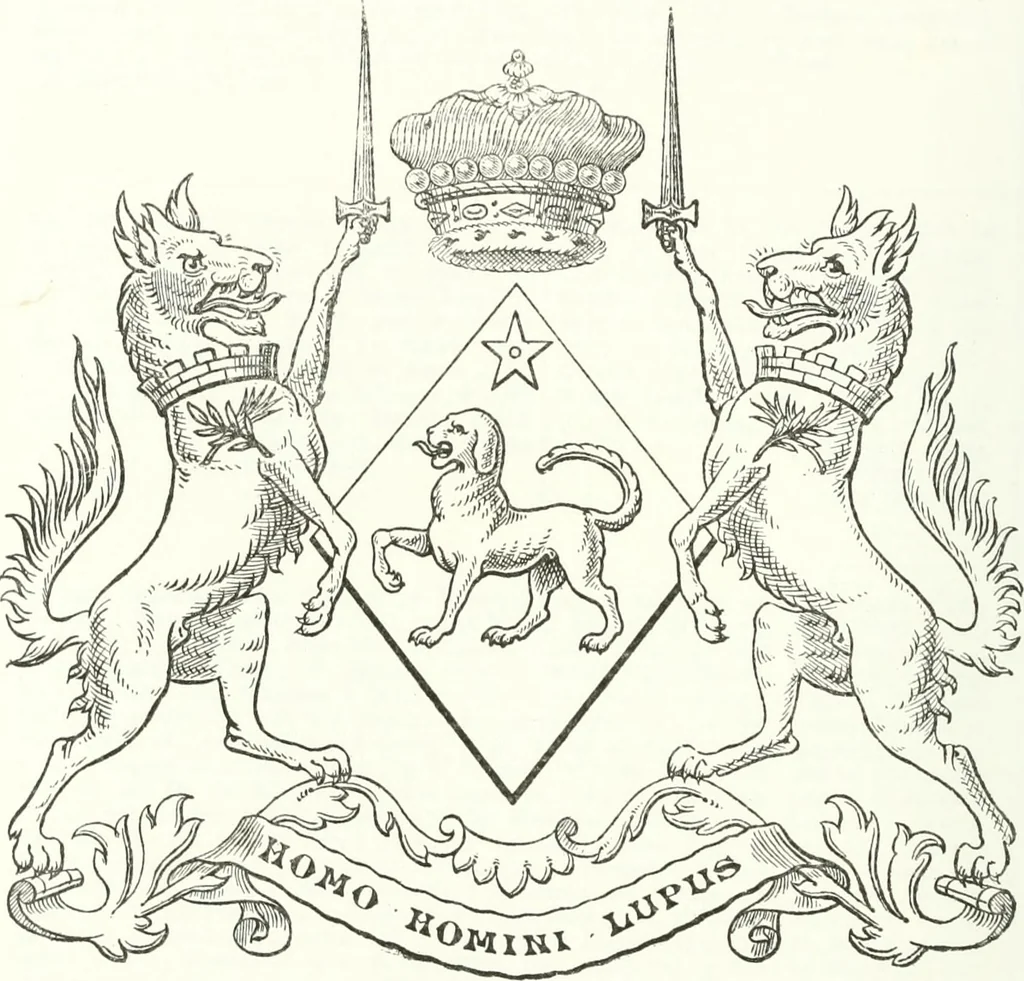 An illustration from Visitation of England and Wales, 1893, leaf 87