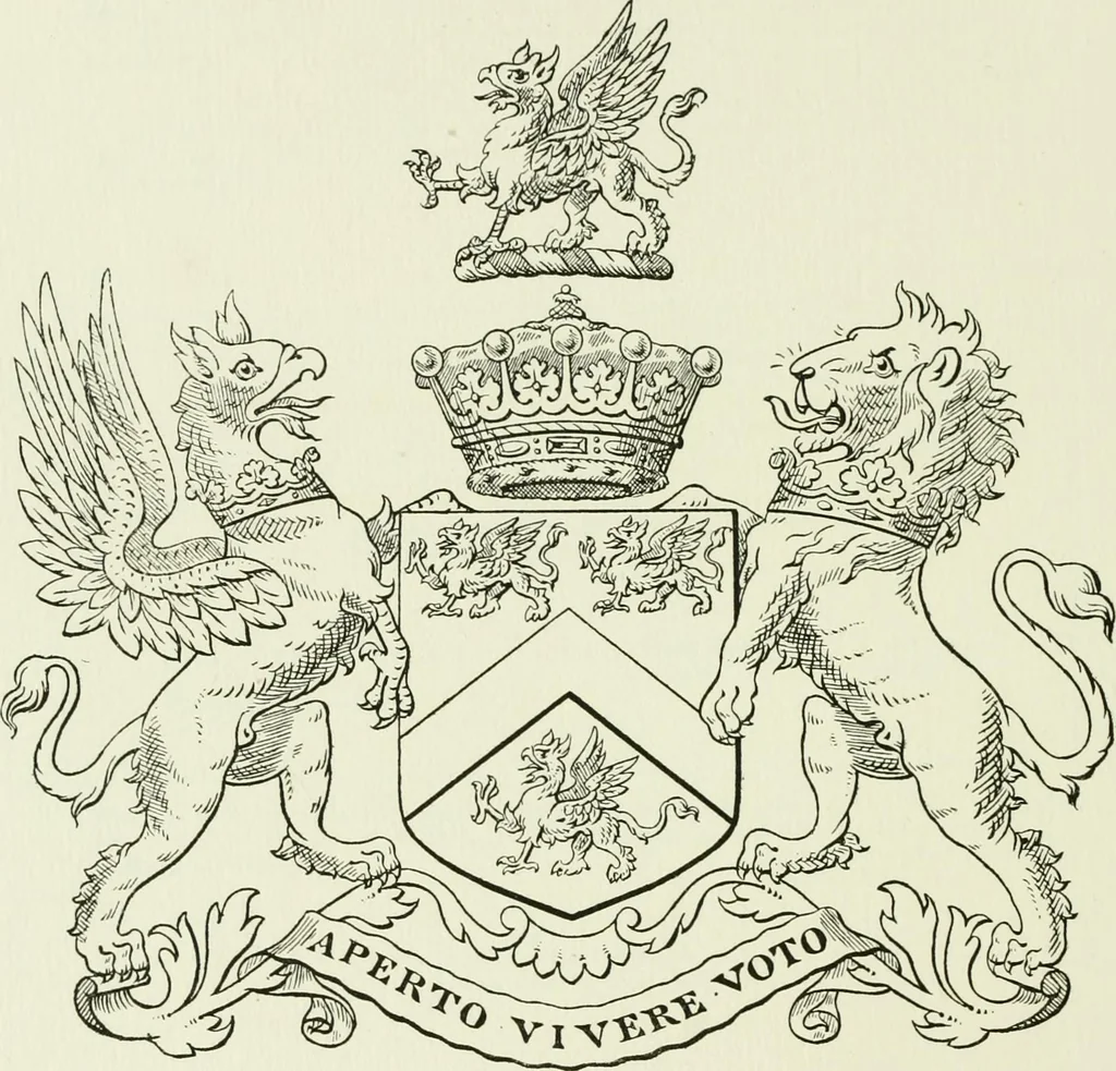 An illustration from Visitation of England and Wales, 1893, leaf 111