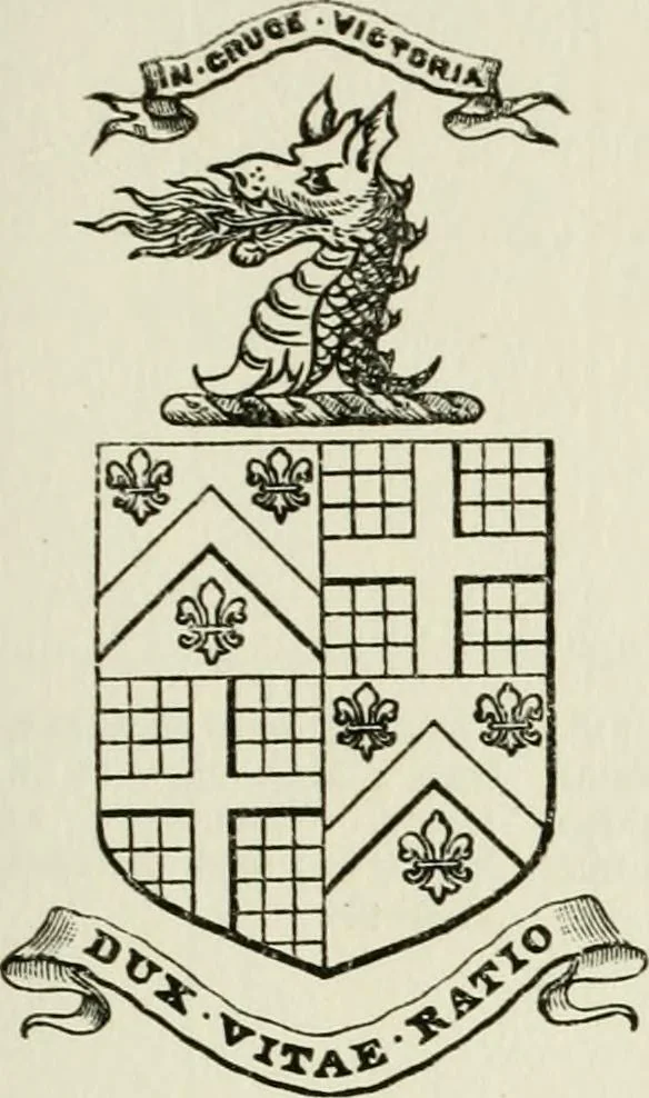 An illustration from Visitation of England and Wales, 1893, leaf 12