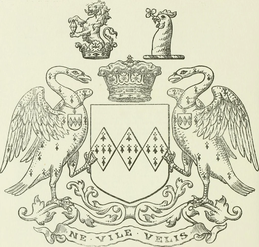 An illustration from Visitation of England and Wales, 1893, leaf 169