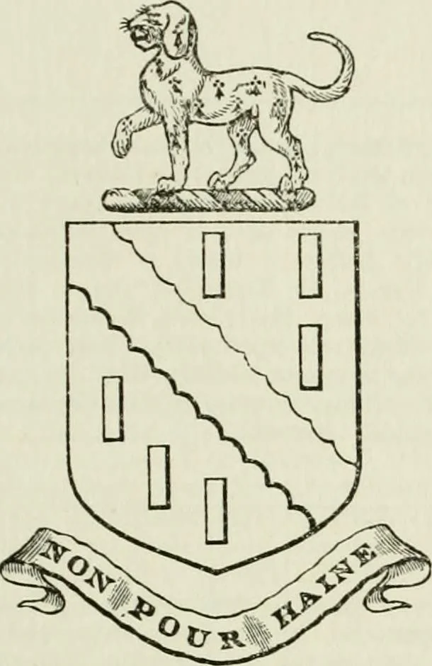 An illustration from Visitation of England and Wales, 1893, leaf 44