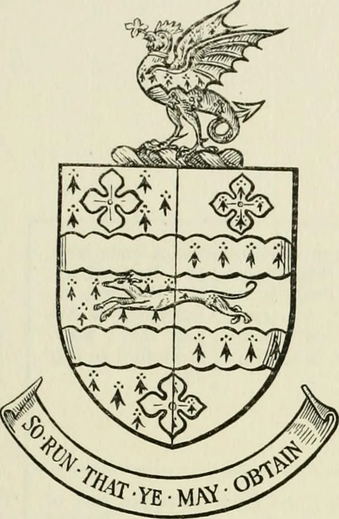 An illustration from Visitation of England and Wales, 1893, leaf 64