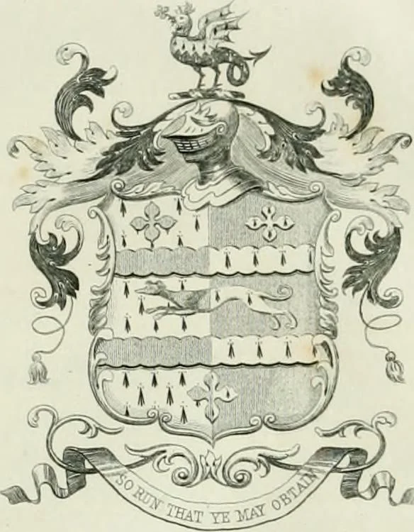 An illustration from Visitation of England and Wales, 1893, leaf 66