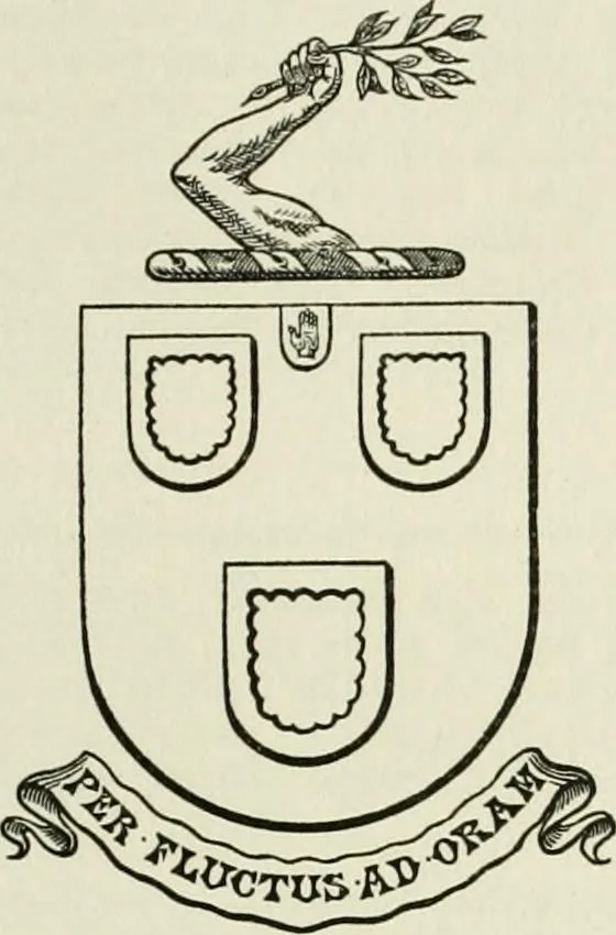 An illustration from Visitation of England and Wales, 1893, leaf 96