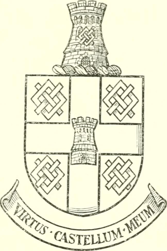 An illustration from Visitation of England and Wales, 1893, leaf 110
