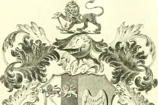 An illustration from Visitation of England and Wales, 1893, leaf 122